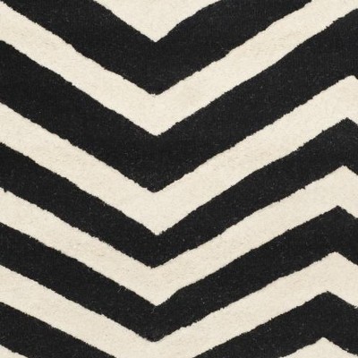 black/ivory