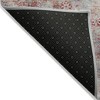 Red Gray And Blue Oriental Washable Indoor Outdoor Area Rug - 4 of 4