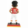 Forever Collectibles Kansas City Chiefs Patrick Mahomes #15 2018 MVP Award NFL Resin Bobblehead - 2 of 3