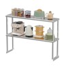 Heavy Duty Stainless Steel Prep Table with Backsplash & Adjustable Shelf, NSF Certified Commercial Work Table, Anti-Rust & Easy to Clean - 3 of 4