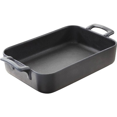 Revol Belle Cuisine Slate Porcelain 7.7 Quart Rectangular Roasting Dish