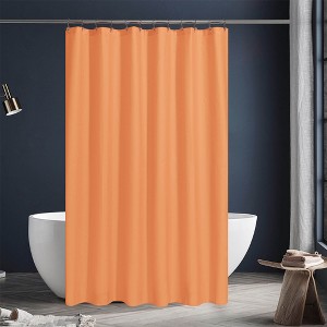 Awesome Home Waterproof Soft Fabric Shower Curtain or Liner - 1 of 4