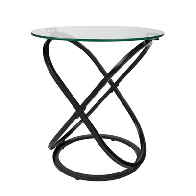 Target glass cheap end tables