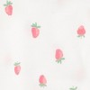 Carter's Just One You®️ Baby Strawberry 2pk Towel - Pink: Hooded Terry Cotton & Polyester, 29"x29" - 2 of 3