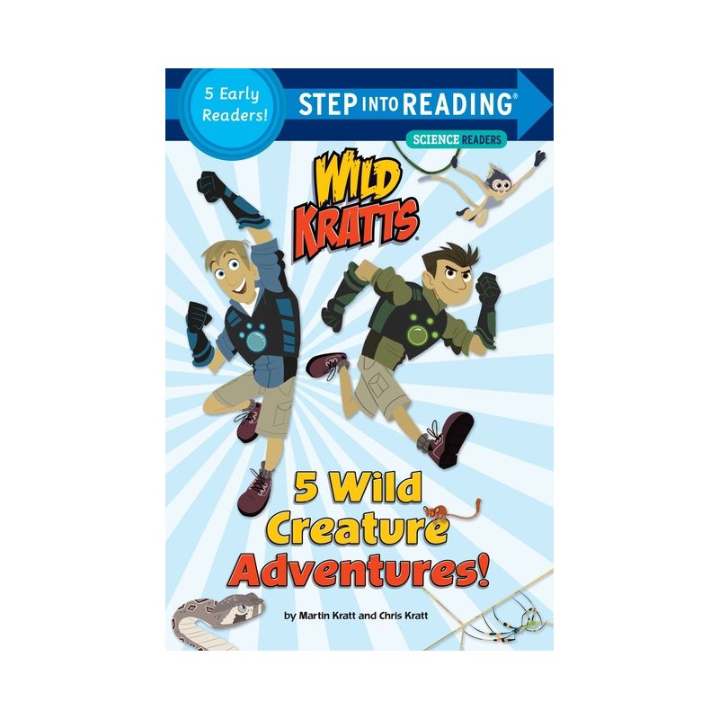 5 Wild Creature Adventures! (Wild Kratts) - (Step Into Reading) by  Chris Kratt & Martin Kratt (Paperback), 1 of 2