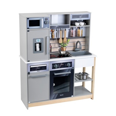 Theo Klein Miele Children's Wooden Mini Kitchen Food Prep Pretend Play Set