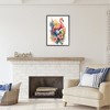 Stupell Industries Modern Tropical Flamingo Black Framed Giclee Art - 2 of 4