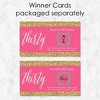 Big Dot of Happiness Chic 30th Birthday - Pink and Gold - Birthday Party Game Scratch Off Cards - 22 Count - 3 of 4