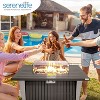SereneLife Propane Gas Fire Pit Table - SLFPSX55.5 - 2 of 4