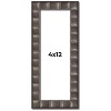 PosterPalooza | Panoramic Deco Black Picture Frame - UV Acrylic, Foam Board Backing, Hanging Hardware - 2 of 4