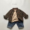 MyKids-Usa Baby Plaid Pattern Vintage Style Lapel Design Shirt - 4 of 4