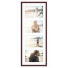 PosterPalooza | Brown Finish Collage Frame - White Mat, 20 Frame Sizes to Choose From, UV Acrylic - 4 of 4