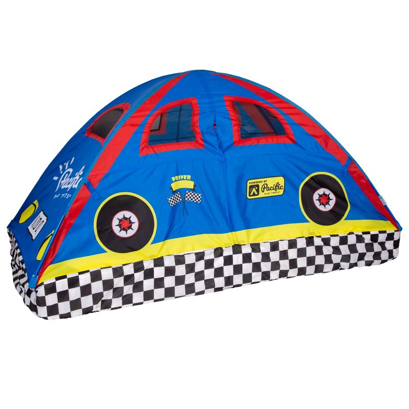 Pacific Play Tents Kids Rad Racer Bed Tent, 3 of 10
