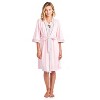Casual Nights Women's 2 Piece Floral Robe and Gown Set - 2 of 4
