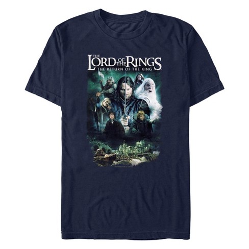 Men's The Lord of the Rings Mighty Return Poster T-Shirt - image 1 of 4