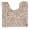 4pc Lux Collection Bath Rug Set Sand - Better Trends: Cotton Tufted, Heavyweight, Machine Washable - image 2 of 4