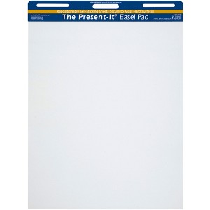 Present-It Recyclable Self-Stick Easel Pad, 27 x 34 Inches, 25 Sheets - 1 of 3
