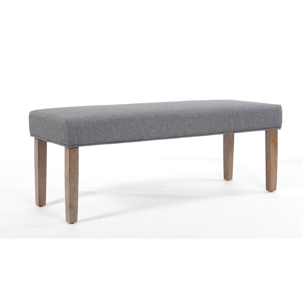 Photos - Other Furniture BOSS Linen Bench Gray -  Office Products 