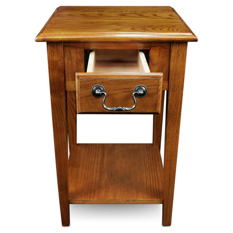 Favorite Finds Square Side Table Medium Oak Finish - Leick Home, 6 of 12