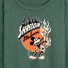 Women's - Disney - Shreddin And Strummin Lightweight French Terry Wide Neck Long Sleeve Graphic Shirt - 2 of 4
