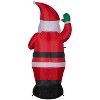Gemmy Christmas Inflatable Santa, 6.5 ft Tall, Multi - 4 of 4