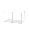 Karl Home 48 in. D x 48 in. W Black in Adjustable Height Overhead Ceiling Mount Garage Storage Rack with Free Hooks - 2 of 2