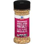 McCormick Gluten Free Pink Sea Salt, Black Pepper, Garlic All Purpose Seasoning - 6.5oz