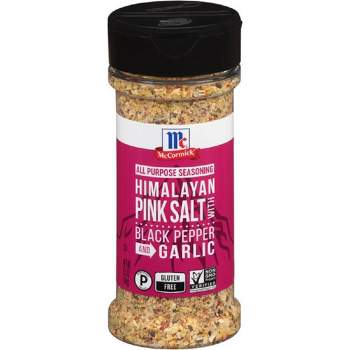 McCormick Gluten Free Pink Sea Salt, Black Pepper, Garlic All Purpose Seasoning - 6.5oz