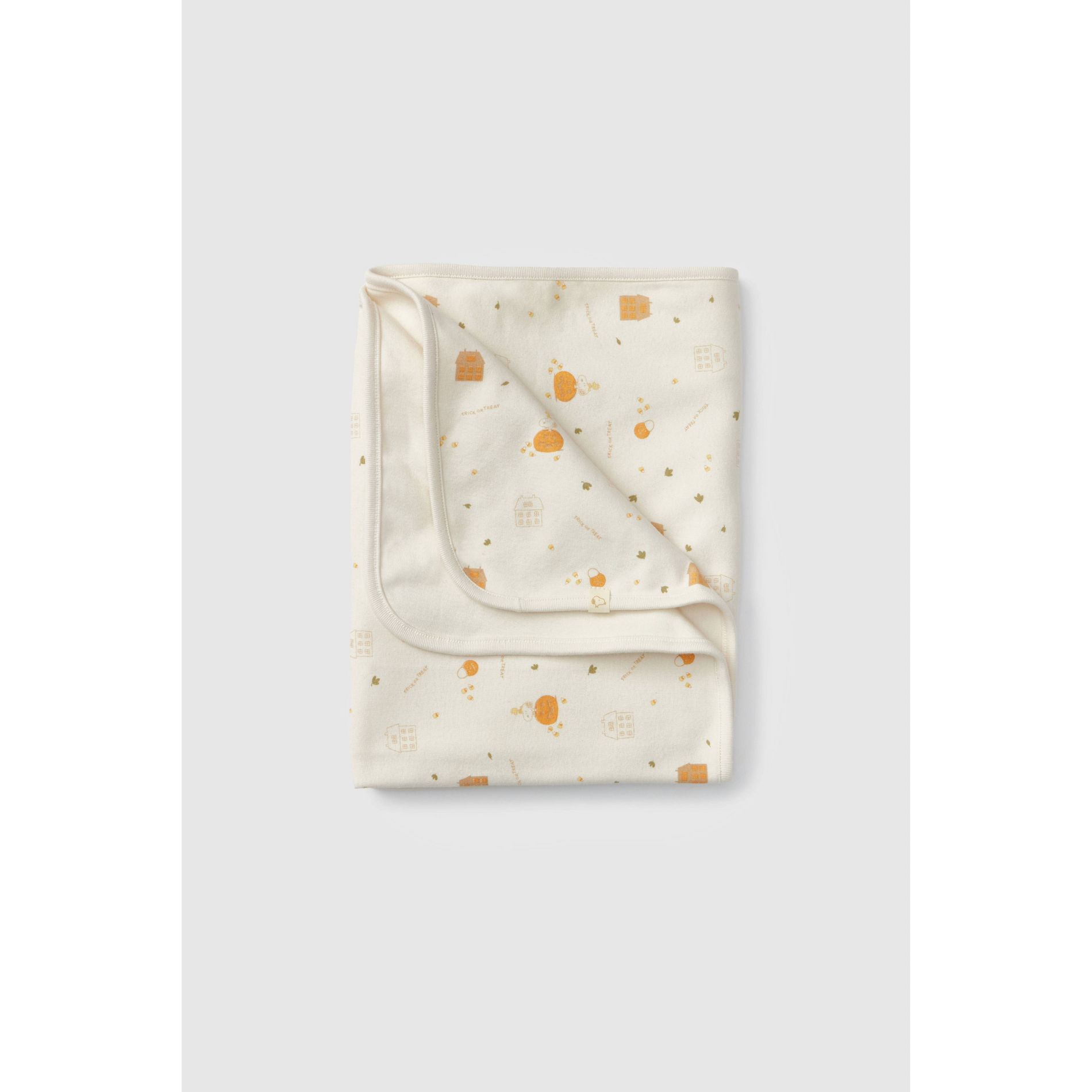 Baby Little Snoopy Halloween Blanket - White