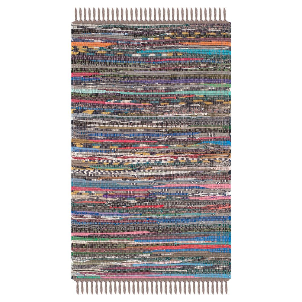 Huddersfield Accent Rug - Rust / Multi (2'x3') - Safavieh