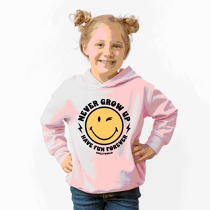 The Juniper Shop SmileyWorld Never Grow Up Toddler Hoodie - 1 of 4