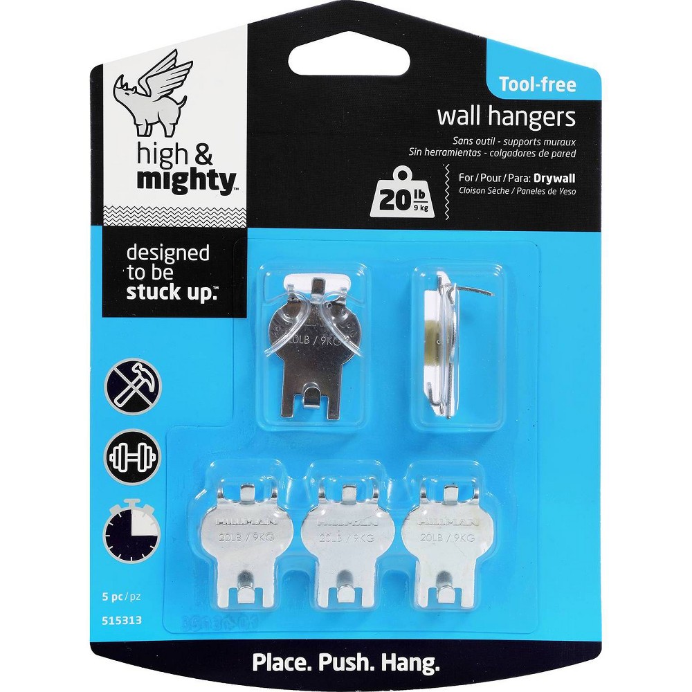 UPC 038902103789 product image for 20lb Decorative Hooks Silver - High & Mighty | upcitemdb.com