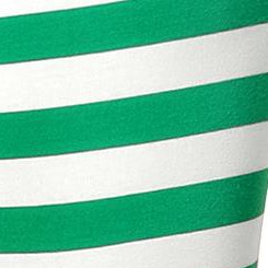 green white-stripe