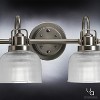 Urban Ambiance Luxury Luxe Industrial Bath Fixture,  8-3/4"H x 35-1/2"W,  Aged Nickel Finish, UHP2048 - 4 of 4