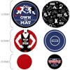 Big Dot of Happiness Own the Mat - Wrestling - Birthday Party Giant Circle Confetti - Wrestler Party Decorations - Large Confetti 27 Count - 2 of 4