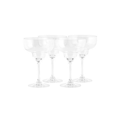 Stolzle Lausitz Feast It Forward Crystal 12 Ounce Margarita Glass, Set of 4