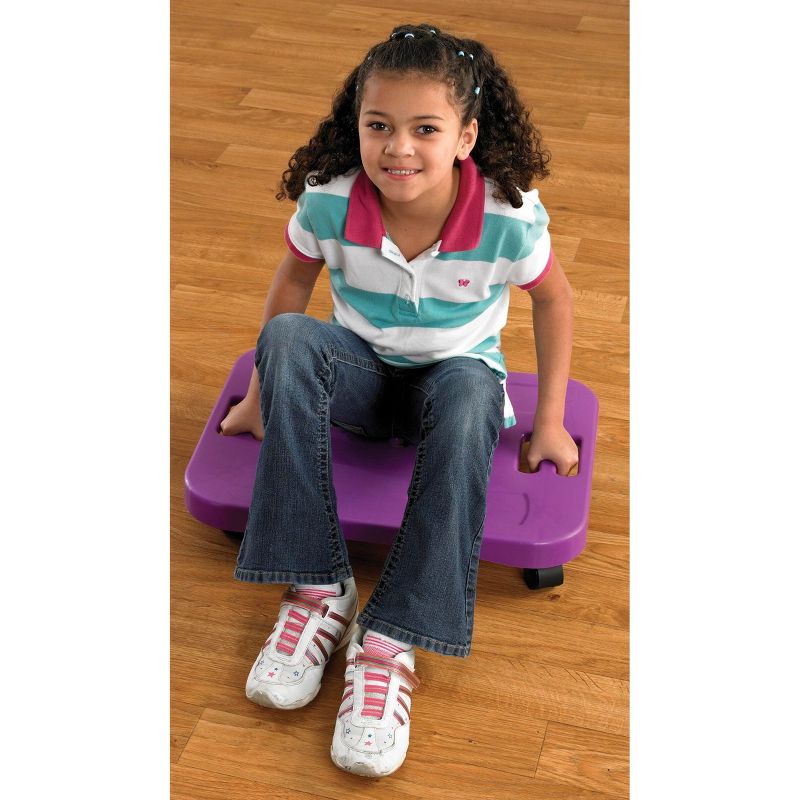 Sportime Small Ergonomic Scooters, 13-3/8 x 17-3/8 Inches, Set of 6, 3 of 4