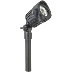 Paradise Low Voltage, 7.2 Watt LED Junior Spot Light, Black (Pack of 1) - 1 of 4