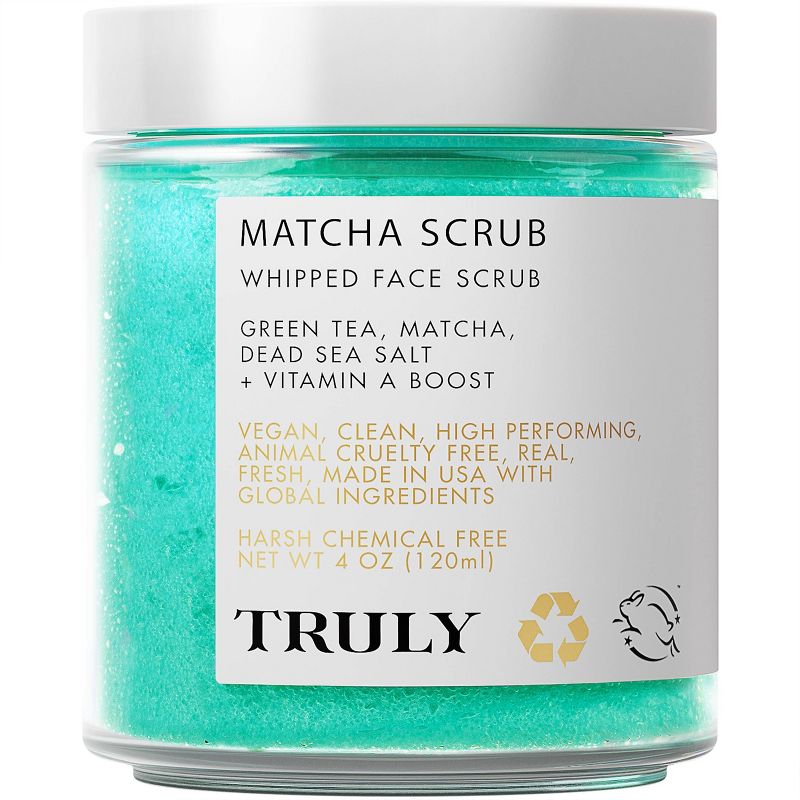 TRULY Matcha Face Scrub - 4oz - Ulta Beauty, 1 of 8