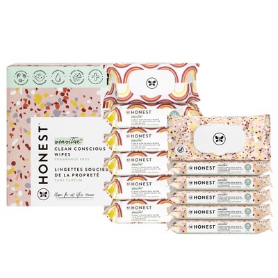 The Honest Company Plant-Based Baby Wipes made with over 99% Water - Variety Pack - 648ct