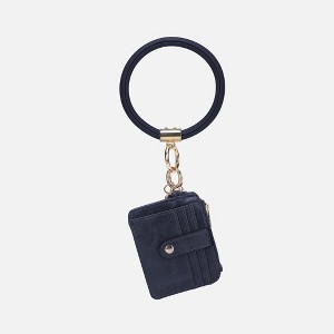 MKF Collection Jordyn Vegan Leather Bracelet Keychain with a Credit Card Holder by Mia K - 1 of 2
