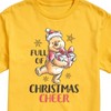 Men's - Winnie the Pooh - Full of Christmas Cheer Short Sleeve Graphic T-Shirt - 2 of 4
