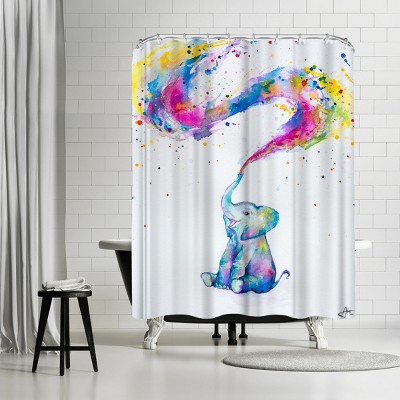 Americanflat Spring by Marc Allante 71" x 74" Shower Curtain