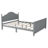 Sapphtopaz Wood Bed Frame with Headboard & Safety Guardrails for Kids Platform Bed with Slat Support Bedroom Daybed for Girls and Boys - 3 of 4