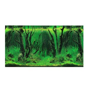 Unique Bargains Double-sided Aquarium Fish Tank Background Poster 1 Pc - 1 of 4