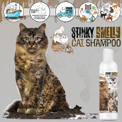 The Blissful Cat Stinky Filthy Cat Shampoo