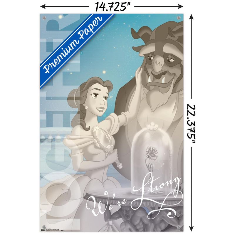 Trends International Disney Beauty And The Beast - Belle - Strong Unframed Wall Poster Prints, 3 of 7