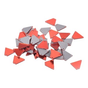Unique Bargains Flat Back Sew on Acrylic Irregular Mirrors for Evening Dresses 50 Pcs - 1 of 4