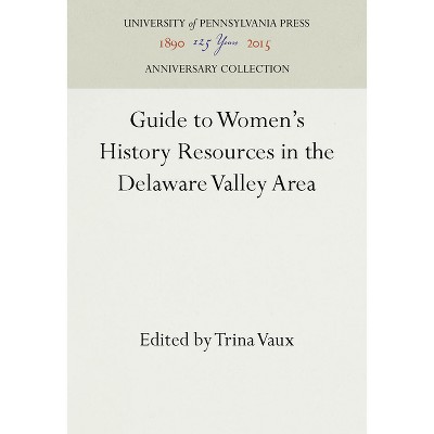 Guide to Women's History Resources in the Delaware Valley Area - (Anniversary Collection) by  Trina Vaux (Hardcover)