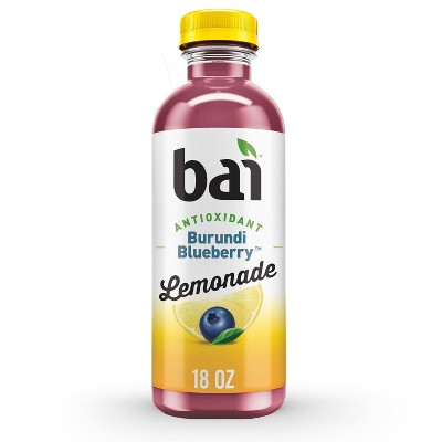 Bai Antioxidant Burundi Blueberry Lemonade - 18 fl oz Bottle